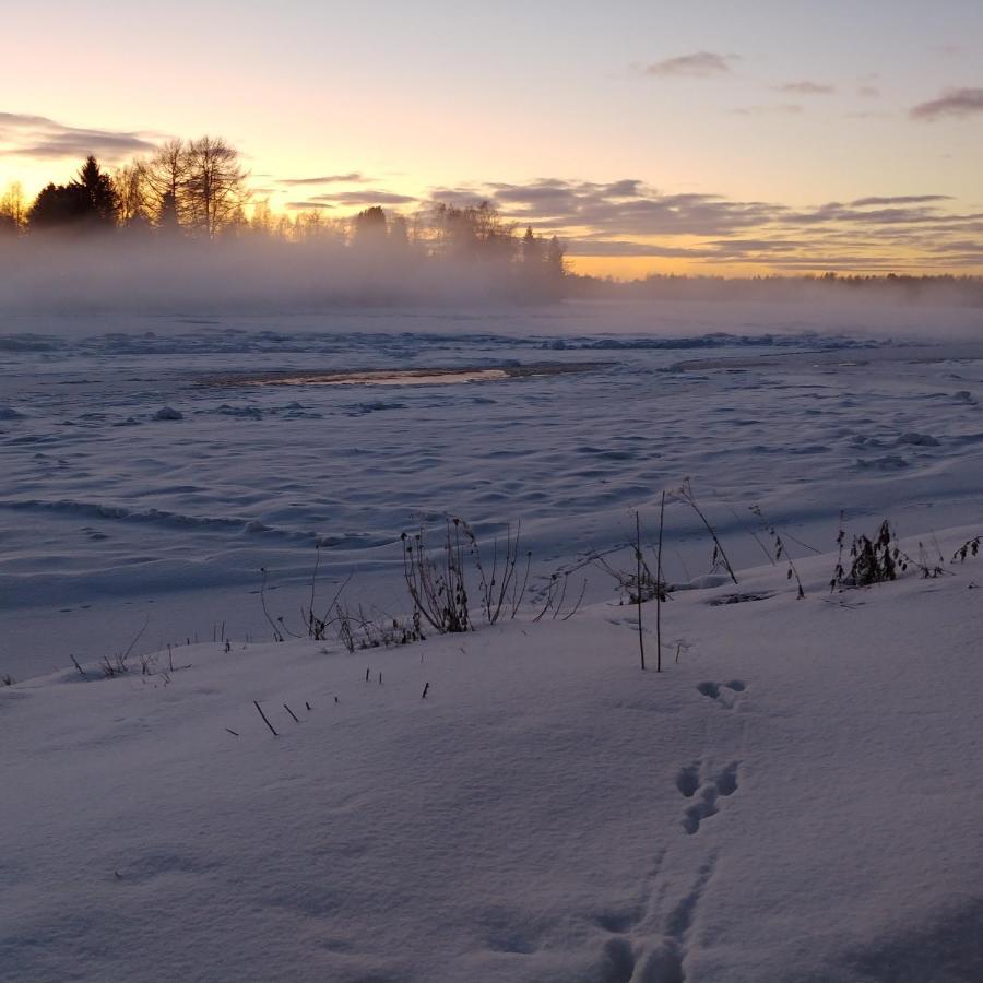 Wanha Kunnantalo Appartement Pudasjarvi Buitenkant foto