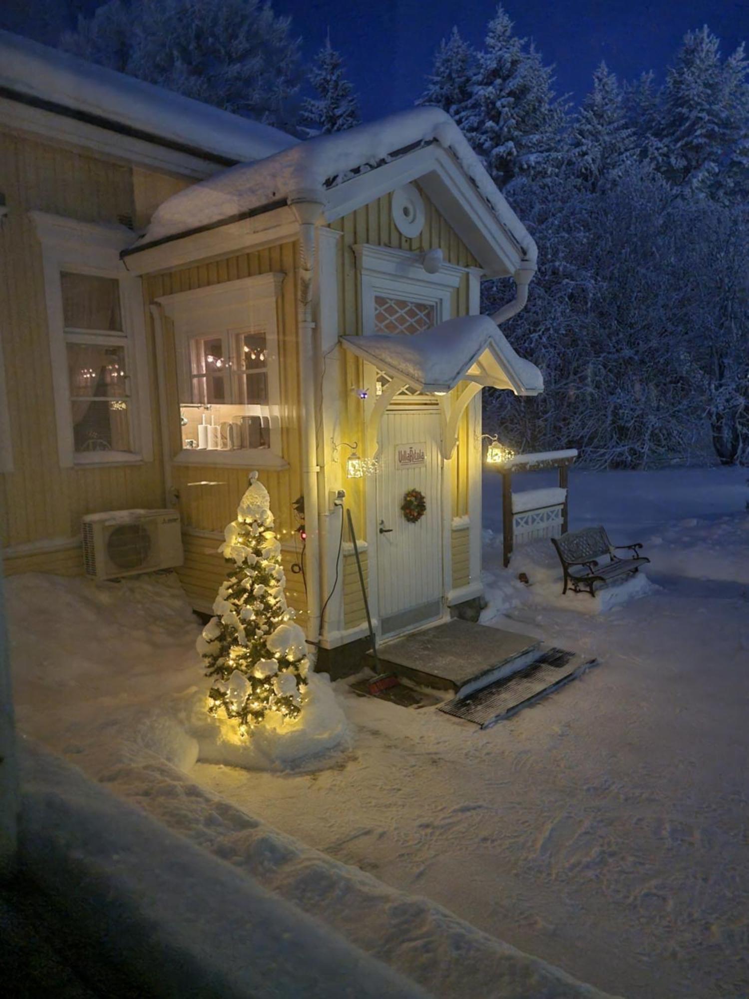 Wanha Kunnantalo Appartement Pudasjarvi Buitenkant foto