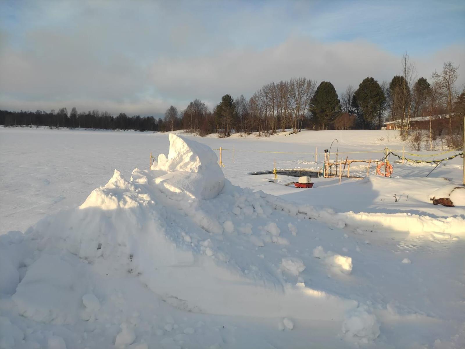 Wanha Kunnantalo Appartement Pudasjarvi Buitenkant foto