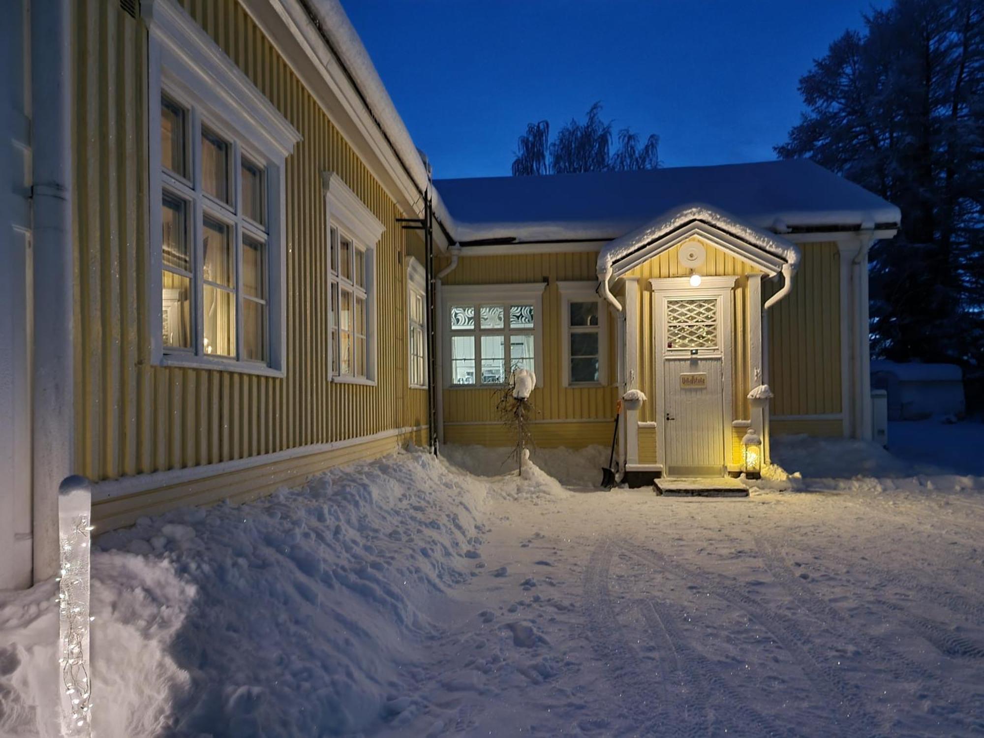 Wanha Kunnantalo Appartement Pudasjarvi Buitenkant foto