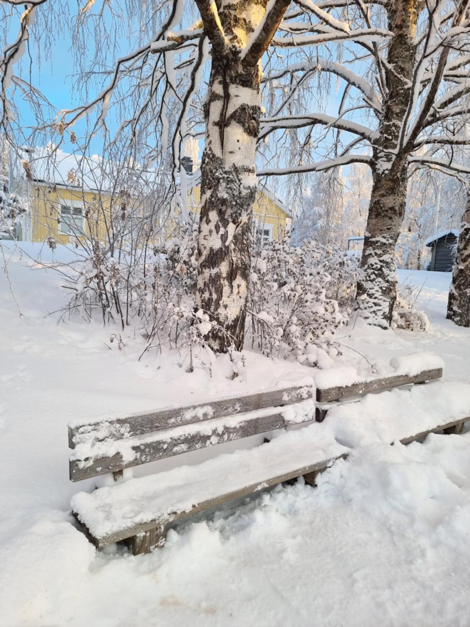 Wanha Kunnantalo Appartement Pudasjarvi Buitenkant foto